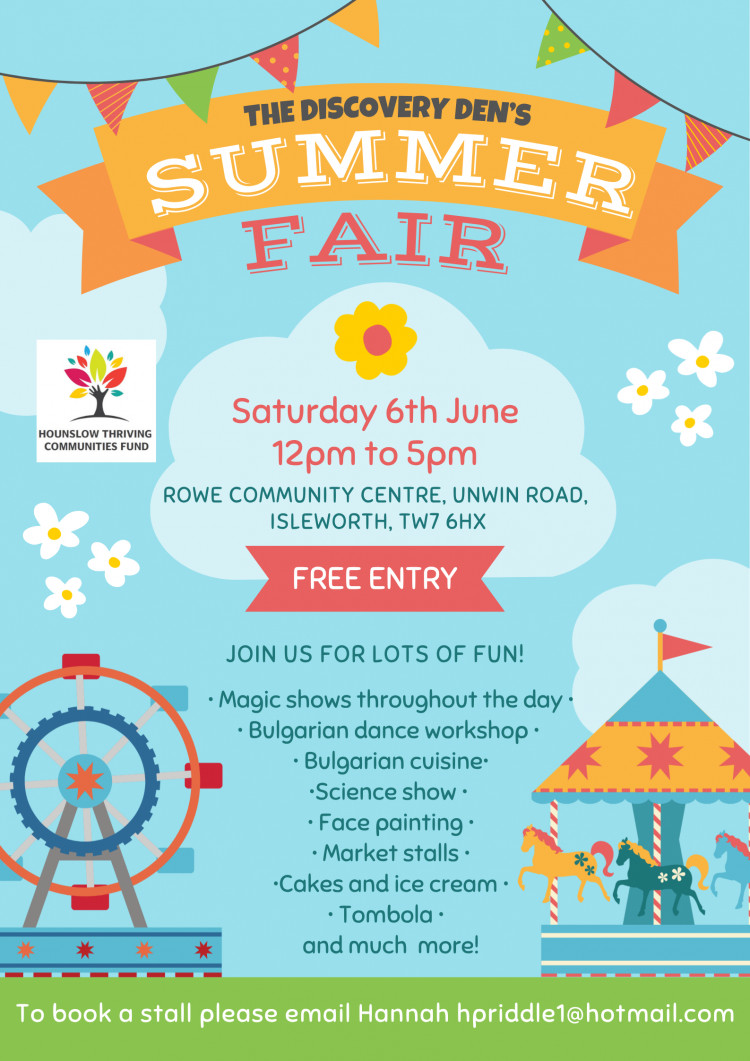 The Discovery Den's Summer Fair