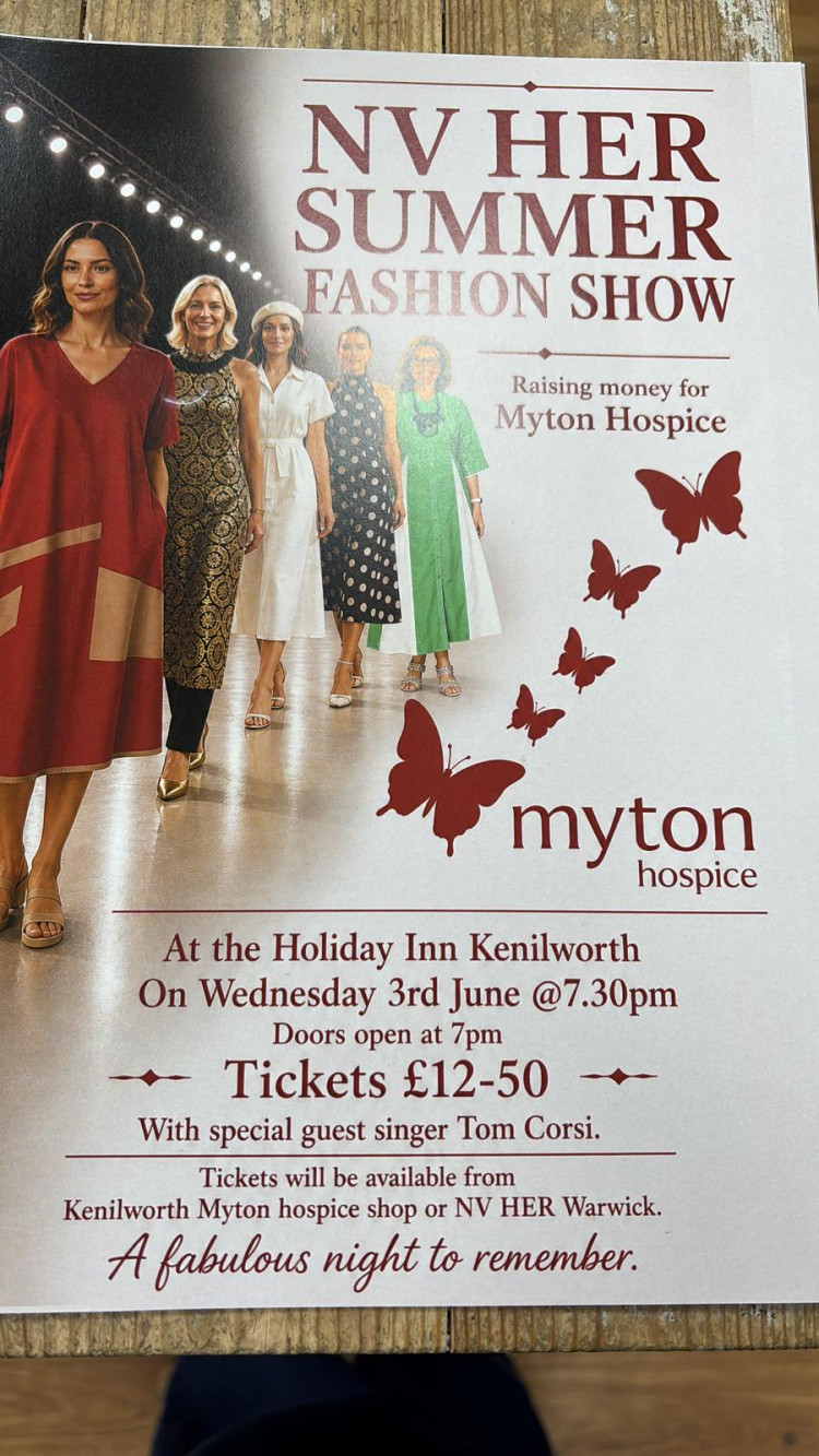 FASHION SHOW For Myton Hospice