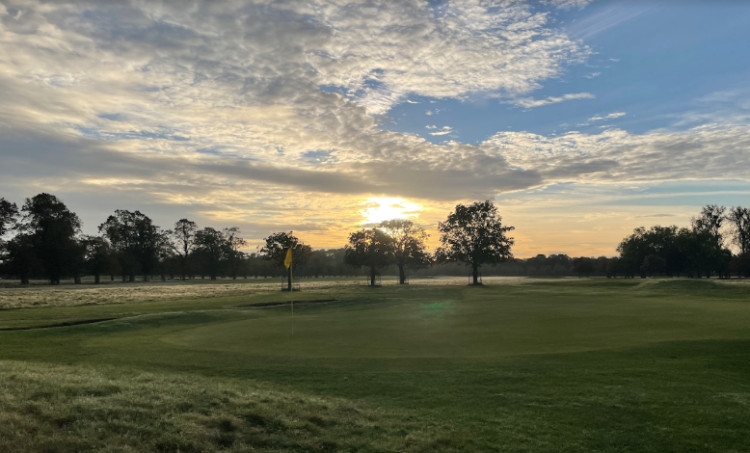 The car was vandalised at Hampton Court Palace Golf Club (Credit: Hampton Court Palace Golf Club)