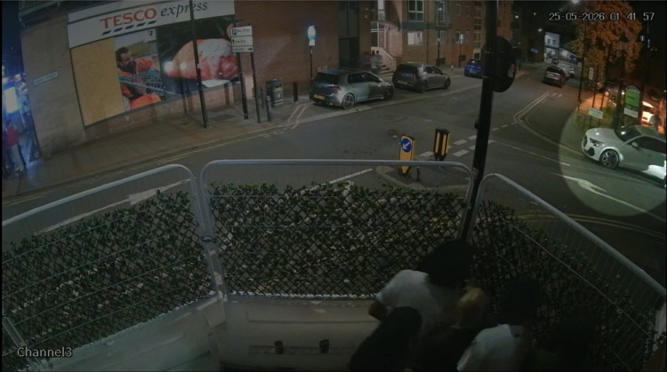 This White Audi was involved in the incident (Image - South Yorkshire Police)