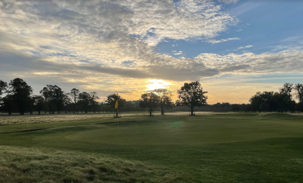 The car was vandalised at Hampton Court Palace Golf Club (credit: Hampton Court Palace Golf Club).