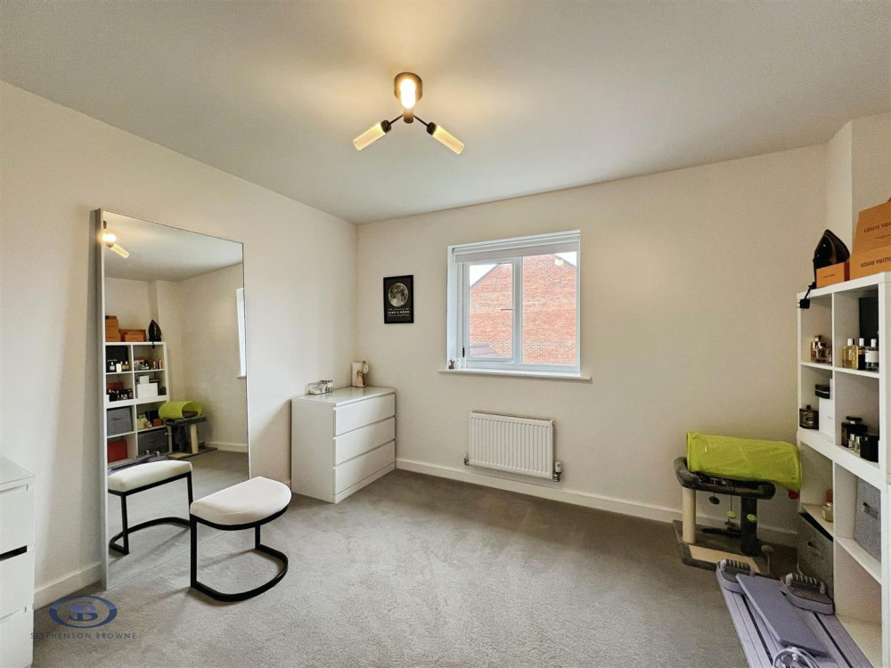 One of four bedrooms (Credit: Stephenson Browne)