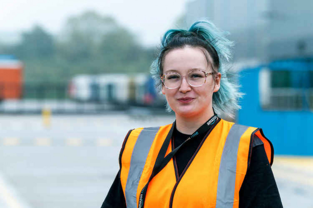 Amelia Richardson is taking part in the Amazon Apprenticeship Programme studying engineering