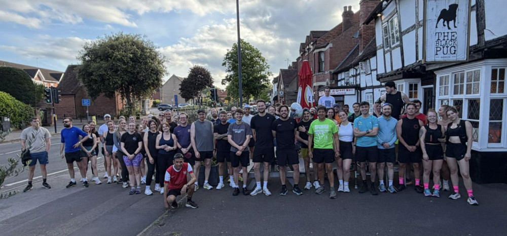 Weekly 5K runs at The Pug in Warwick are gaining popularity amongst locals (image supplied) 