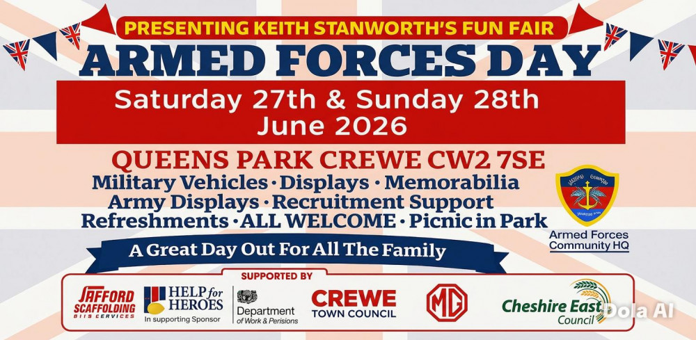 Cheshire East Armed Forces Weekend 