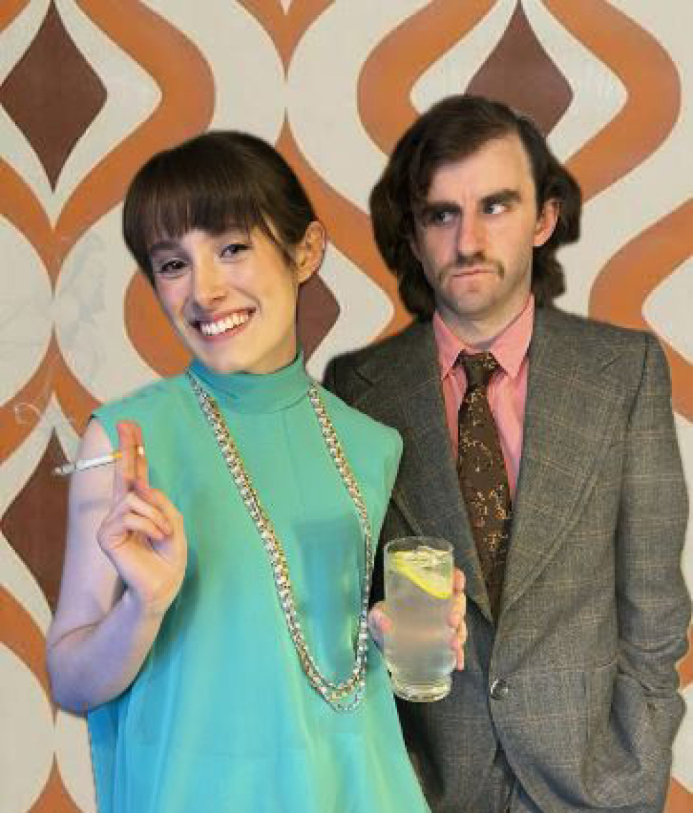 Sophie Nash and Michael Southgate as Beverly and Laurence