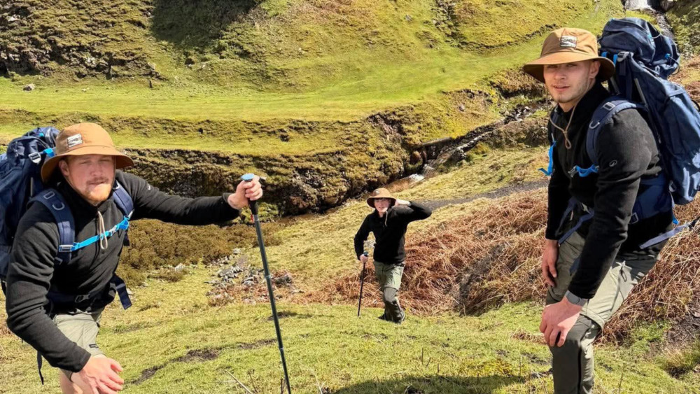 Three friends are gearing up to walk from Macclesfield to Amsterdam (Credit: Supplied)