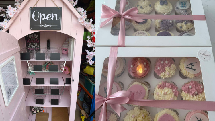 All About Elegance Bakery cake shed is set to open this weekend (image via Penny Turner)