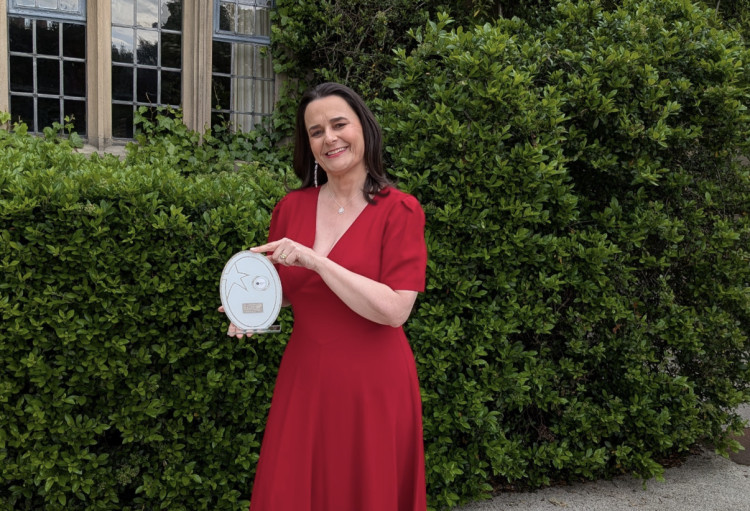 Amanda Chalmers of Chalmers News PR honoured as an Influential Woman In Business by Innervision Media for her excellence in PR and communications (image supplied)  