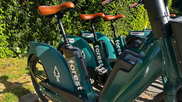 From the 1 June Richmond borough will transition its e-bike hire services from Lime to Forest (credit: Richmond Council).