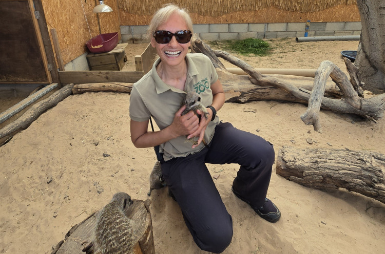 Melissa Mews runs the zoo with husband Ben. (Photo: LDR/Belinda Ryan)