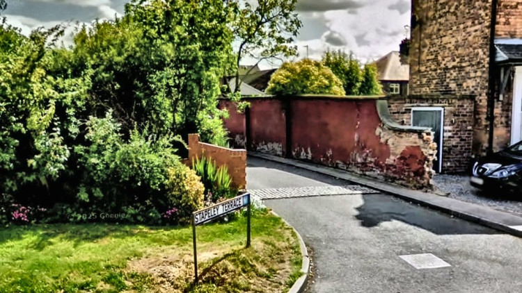 On Sunday 31 May, Nantwich firefighters were called to a blaze involving trees on Stapeley Terrace (Photo: Google).