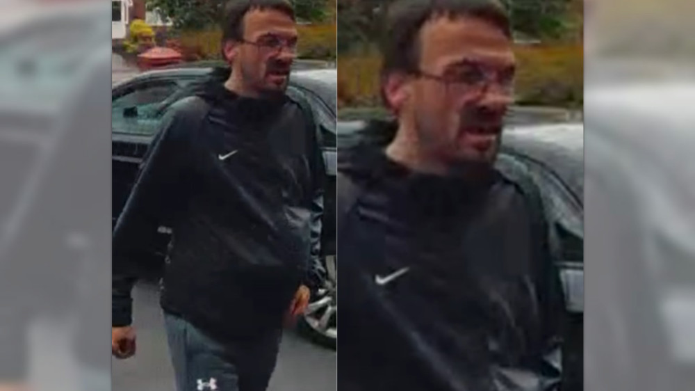 Officers would like to speak with the man pictured as they believe he could assist with inquiries (Image - GMP)