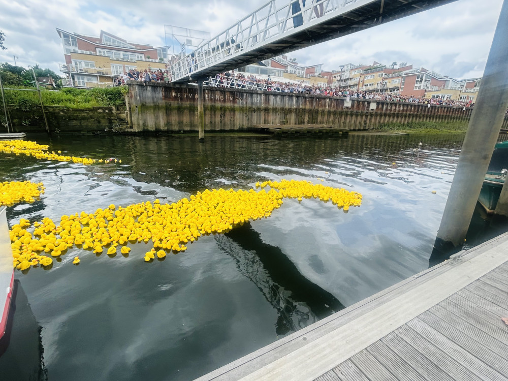 Thousands attended the Teddington RNLI Open Day and Duck Race yesterday (Credit: Tilly O’Brien) 