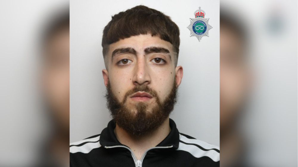 Daniel Mohammed was jailed for two-years-and-two-months at Stoke-on-Trent Crown Court (image via Staffordshire Police)
