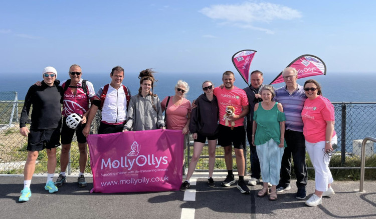 Samuel Attwell, 21, completes 10-day Ireland run, raising £50k+ for Warwick-based Molly Ollys charity (image supplied)