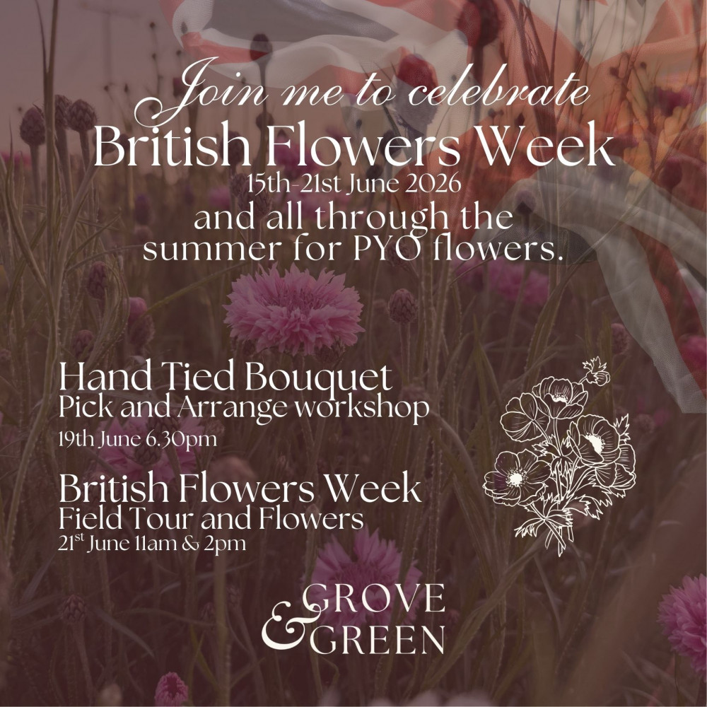 British Flowers Week Field Tour and Flowers