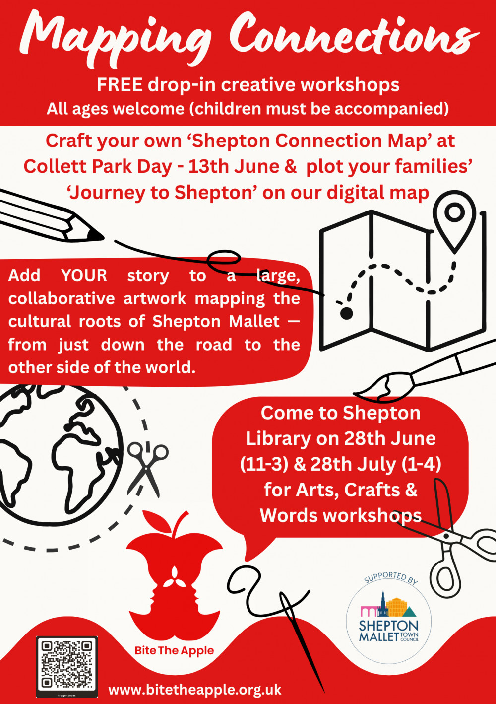 Mapping Connections – Drop-in Arts Activity