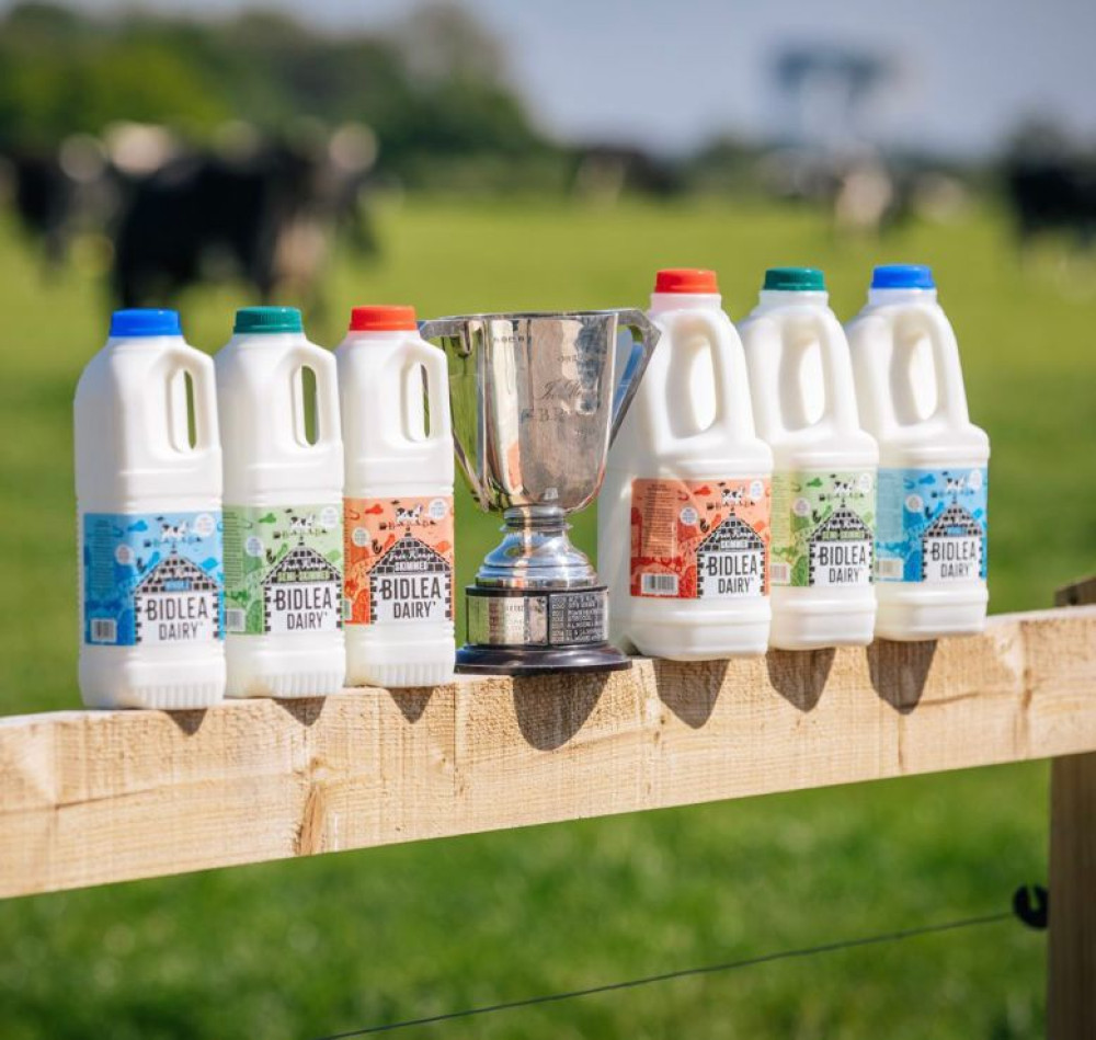 Cream of the crop: Cow to Cup is now offering Bidlea milk in plastic containers. (Photo: Lee Payne/Bidlea Dairy)     