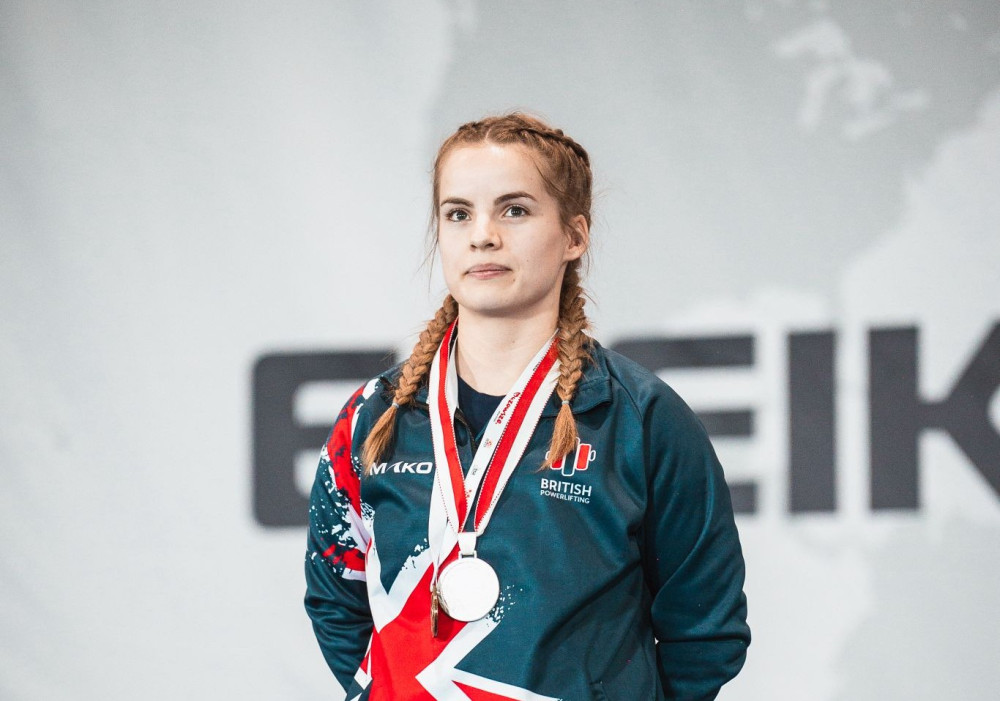 Georgina Harrison has taken second place at the World Powerlifting Championships (Photo: Supplied)