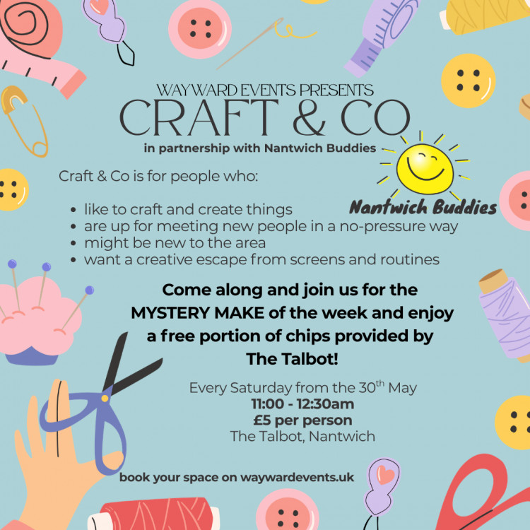 Craft & Co with Nantwich Buddies