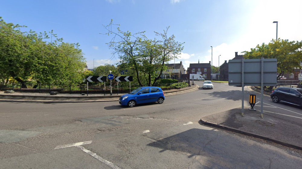Grosvenor Roundabout in 2023 (image via Google)
