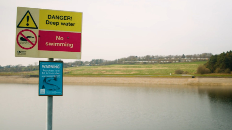 Swimming isn't permitted at any of United Utilities' reservoirs (Credit: UU)