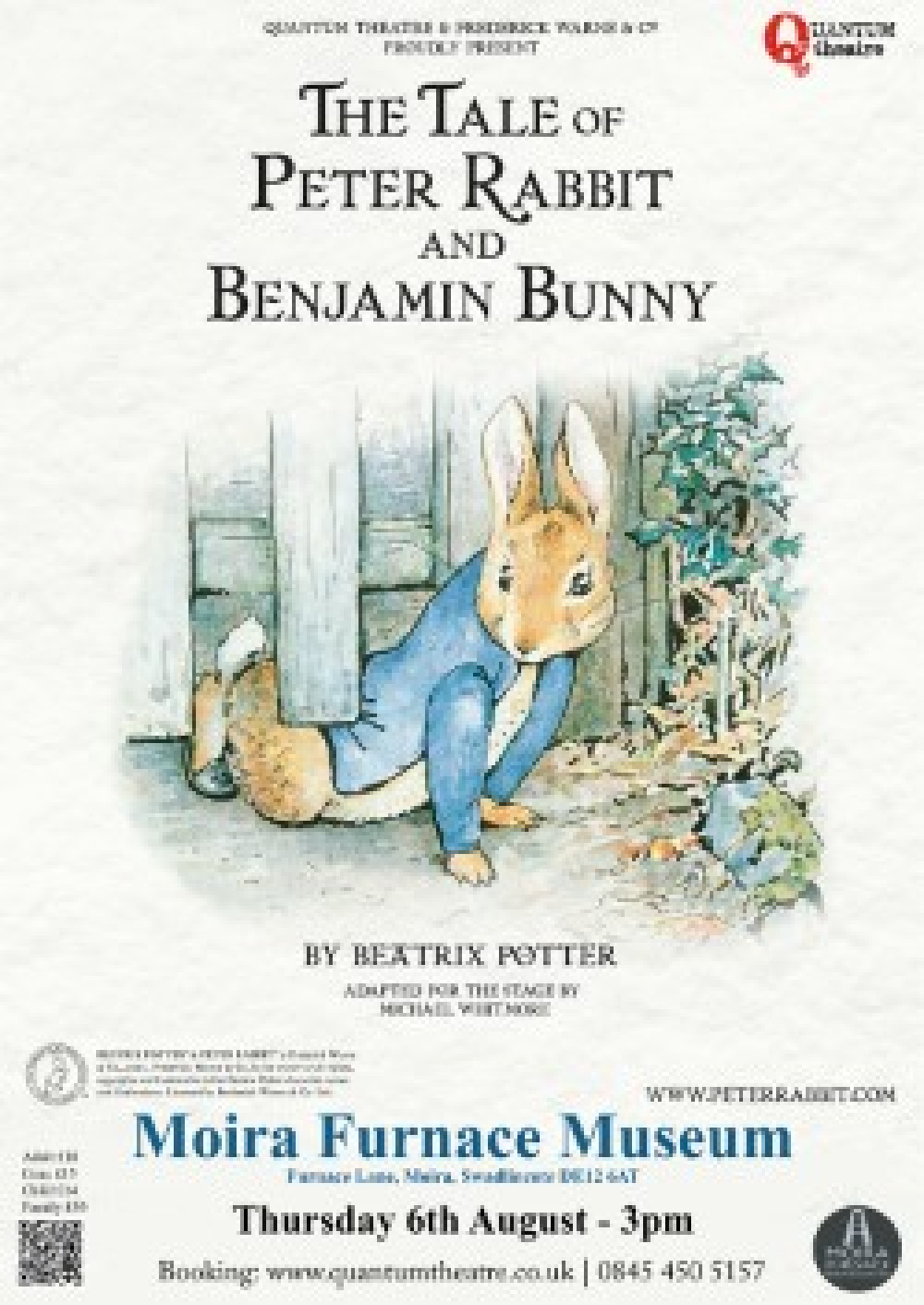 Peter Rabbit and Benjamin Bunny by Quantum Theatre