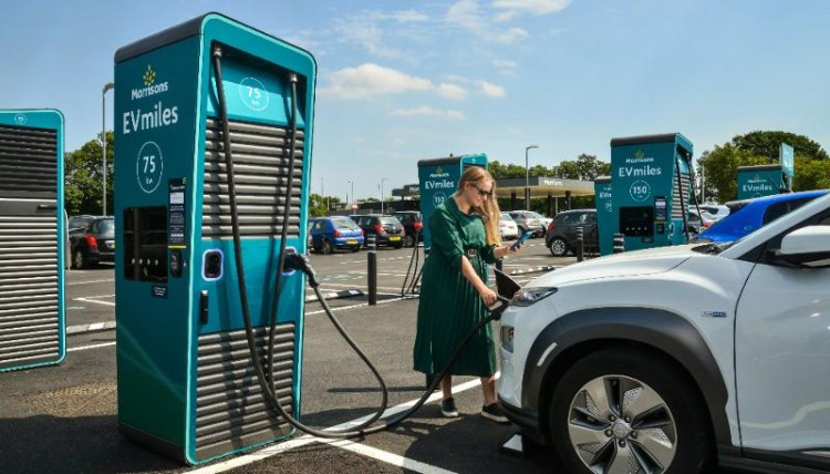 Wells could see a new EV charging zone at Morrisons after plans were submitted to Somerset Council. (Stock image) 