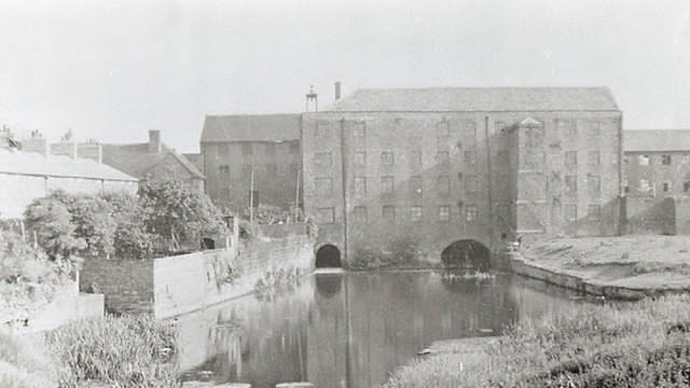A water-powered mill existed on the Mill Street site as early as 1228 (Photo: Nantwich Gin). 