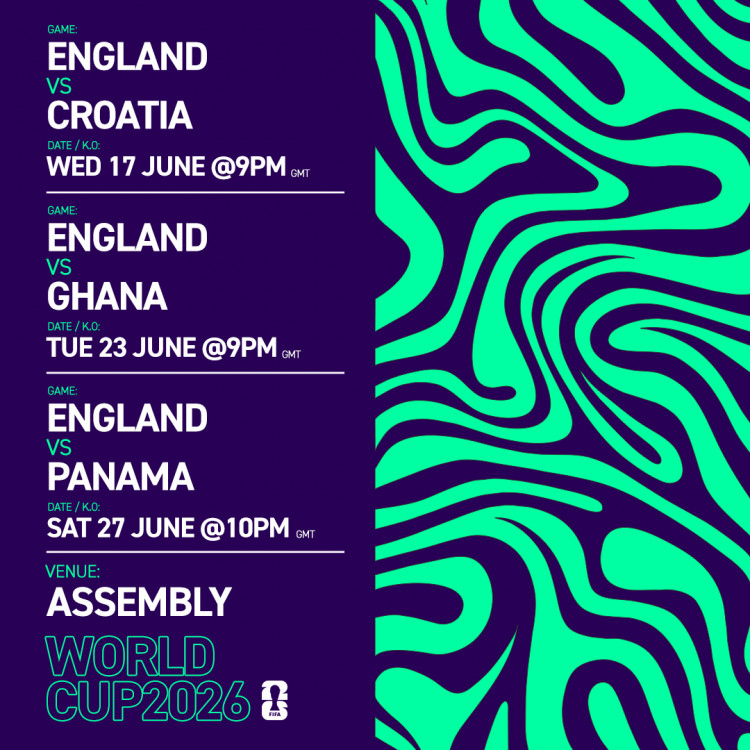 Watch England’s 2026 World Cup Journey - FREE ENTRY TICKETS 