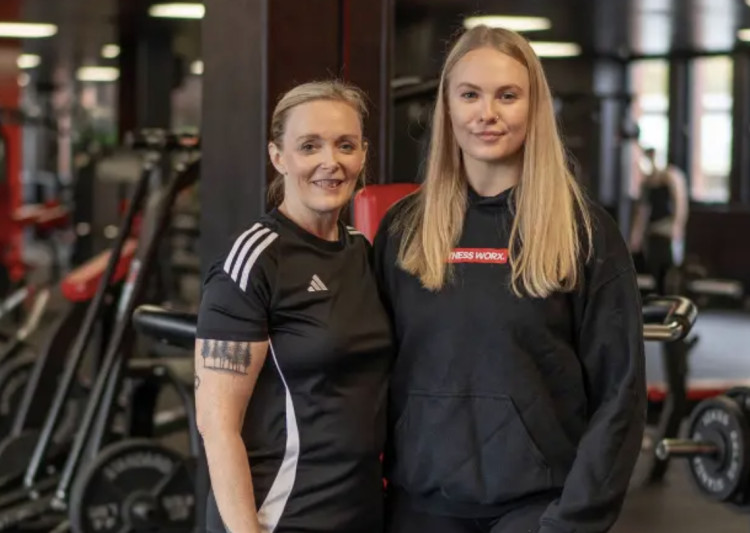 Lee has been able to get back into running and become stronger mentally and physically the help of Fitness Worx! (image supplied) (image via Fitness Worx)