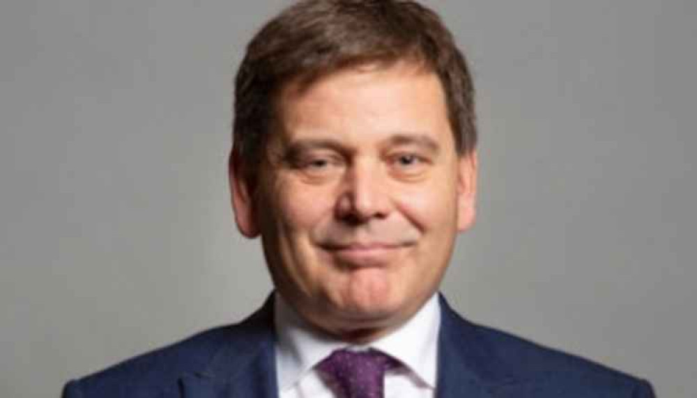 Mr Bridgen welcomed the news of more funding for the county's walkers and cyclists. Photo: andrewbridgen.com