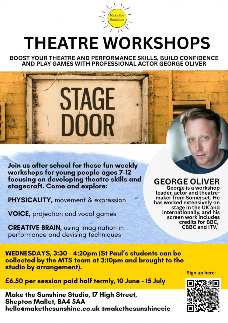 Theatre Sessions for 7-12 Year Olds