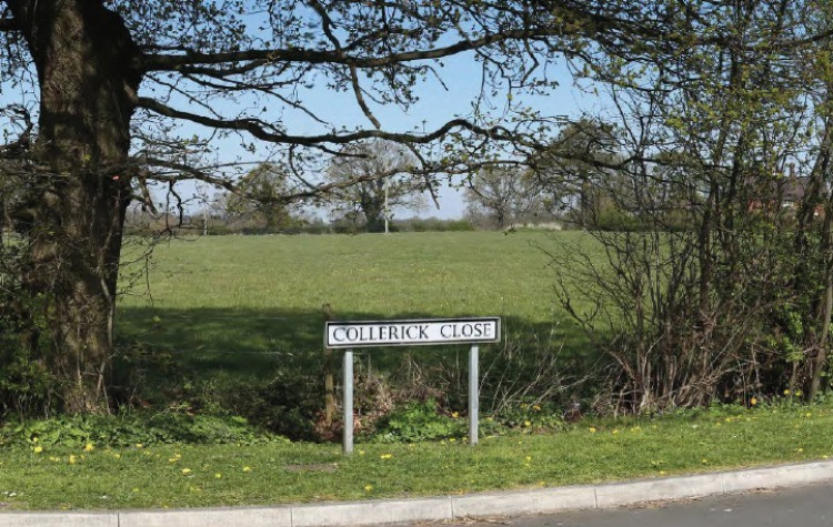 Alsager Up To 130 Homes Manor Farm (Pegasus, From Planning Docs) View into the south-western part of the Alsager site proposed for up to 130 homes (Pegasus Group, from planning docs)