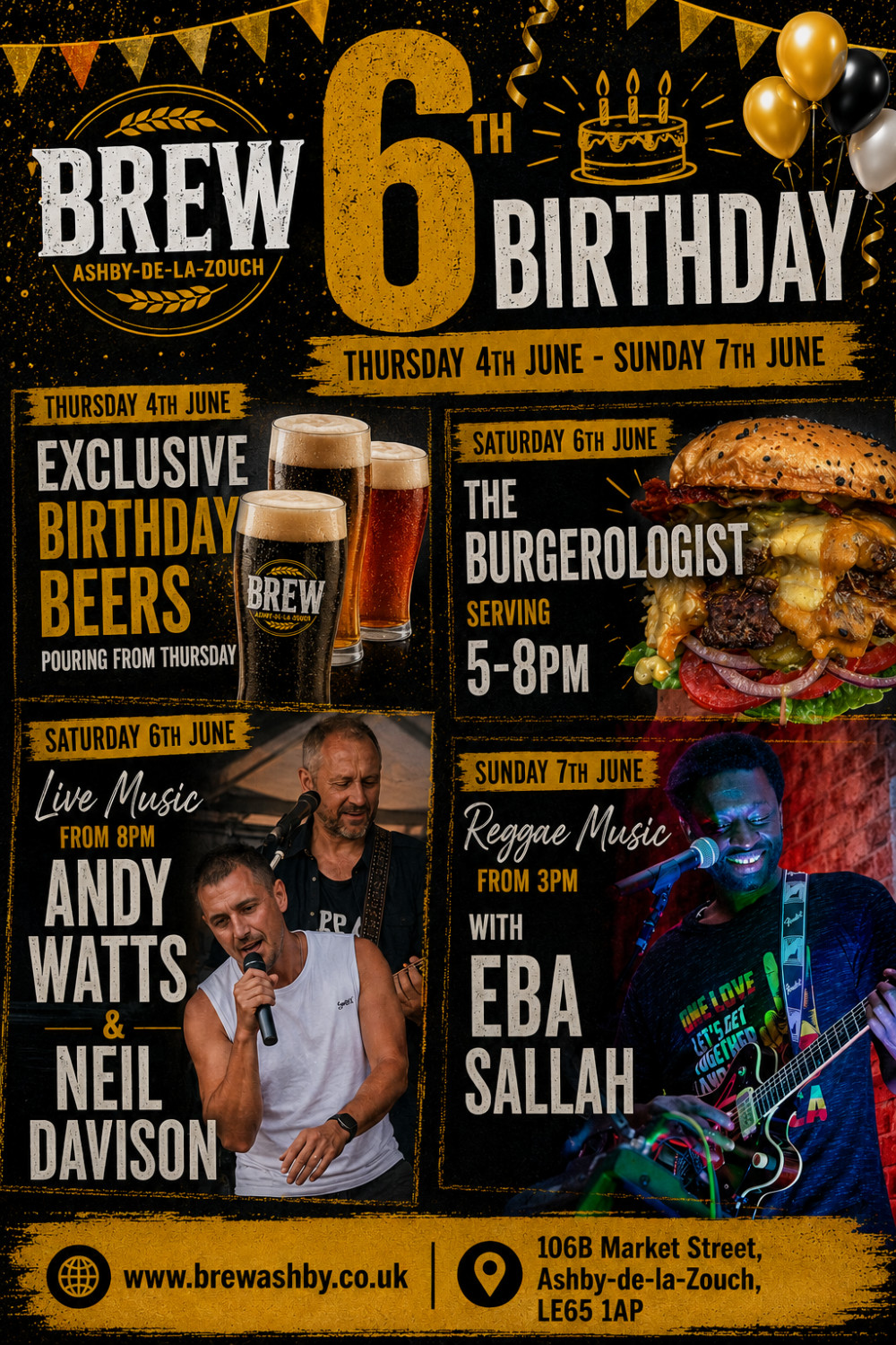 Brew's 6th Birthday Weekend