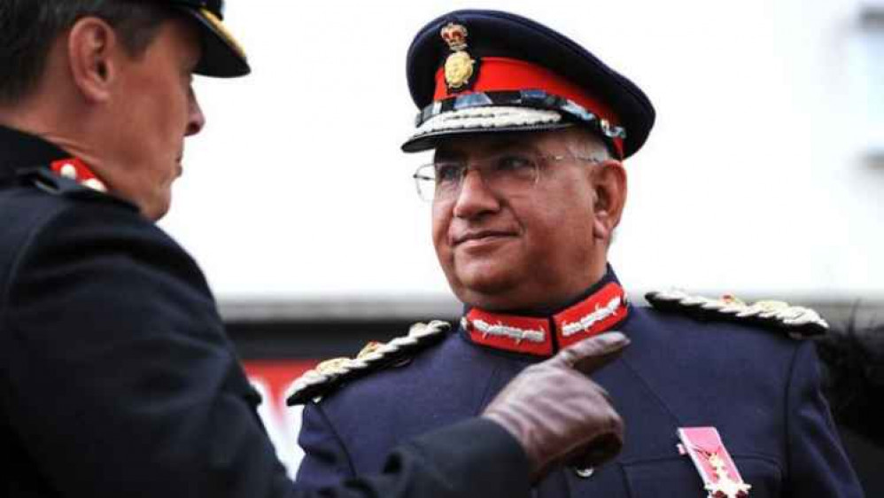 Leicestershire's Lord Lieutenant Mike Kapur