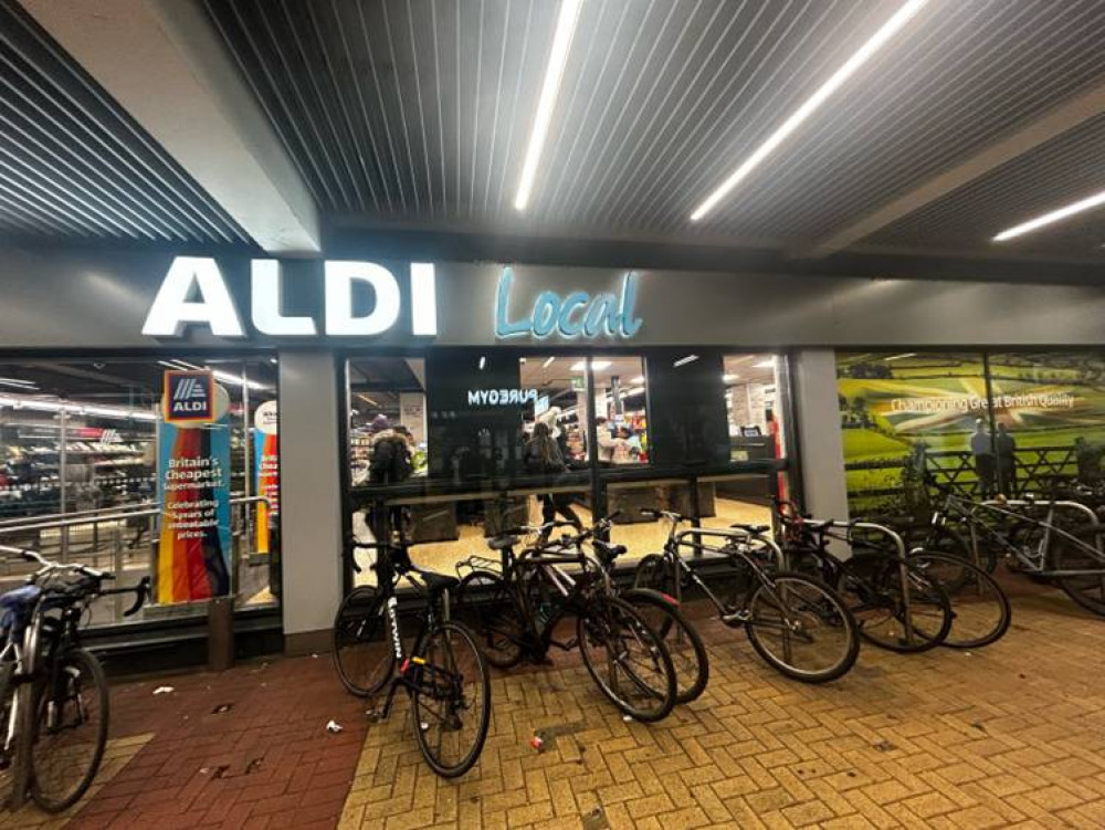 The Aldi store on Adams Walk in Kingston Town centre is included in the upgrade list (Credit: Tilly O'Brien)