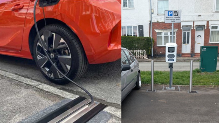 Stoke-on-Trent City Council has installed six new public EV charging sockets (images via Stoke-on-Trent City Council)