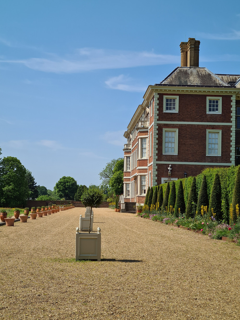 Mental health carers' visit to Ham House