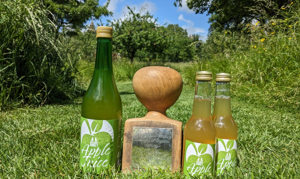 Glastonbury Abbey apple juice wins Best In Show