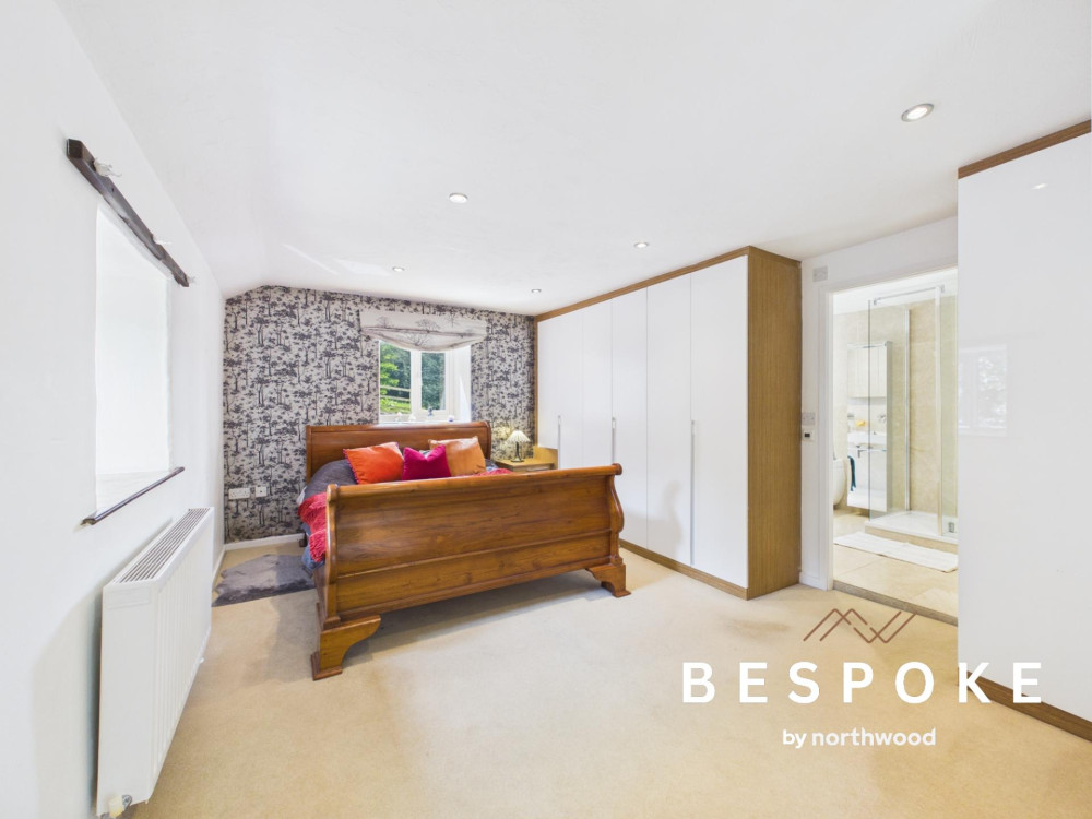 One of seven bedrooms (Credit: Bespoke by Northwood)