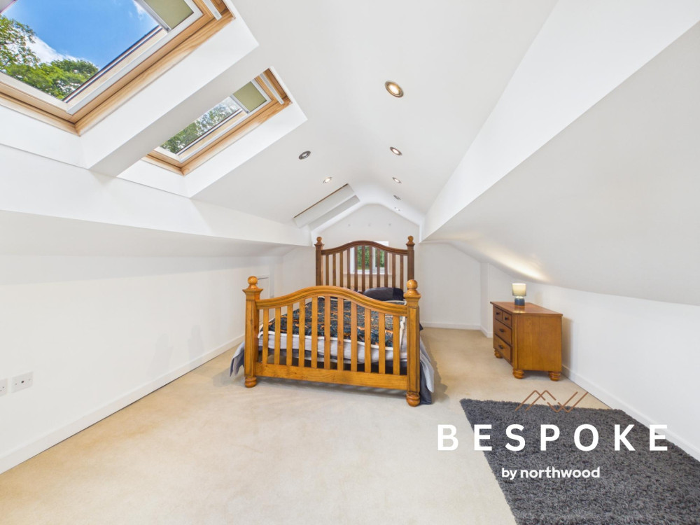 One of seven bedrooms (Credit: Bespoke by Northwood)