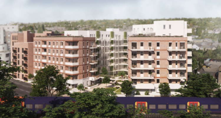 CGI of the proposed flats to replace the old Rose Lodge and Roseland Resource Centre. (Credit: Peter Pendleton & Associates/tp bennett, provided in Kingston Council planning documents)