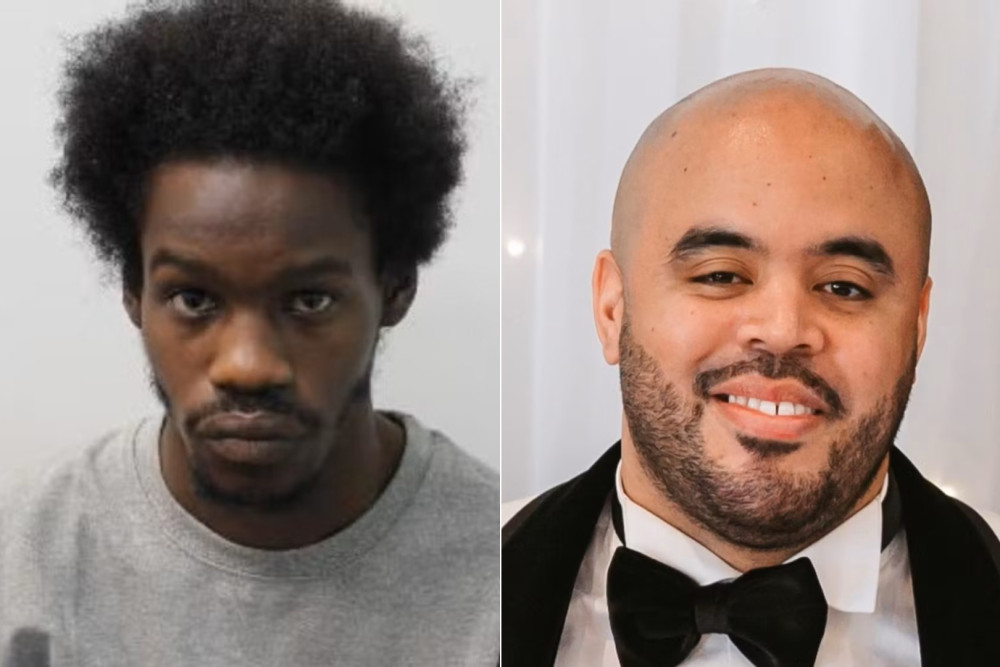 Kemuel Gambicky-Forbes (L) has been jailed for life for murdering Leon Anderson (R) in Mitcham (Credit: Metropolitan Police Service)