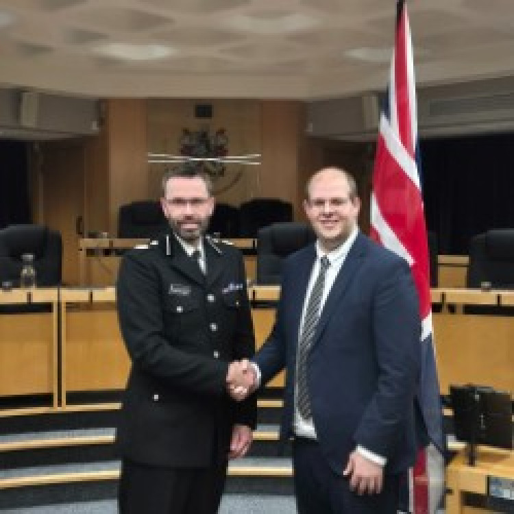 “I am pleased to be reappointed as Chief Constable for this amazing county,”