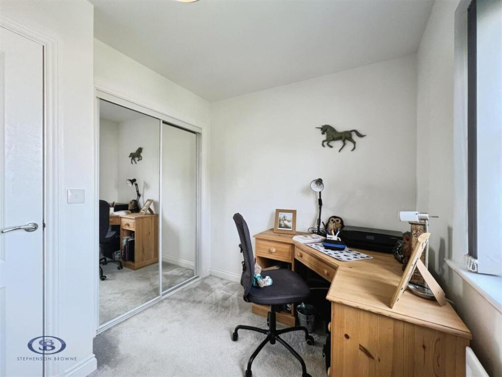 One of four bedrooms (Credit: Stephenson Browne)