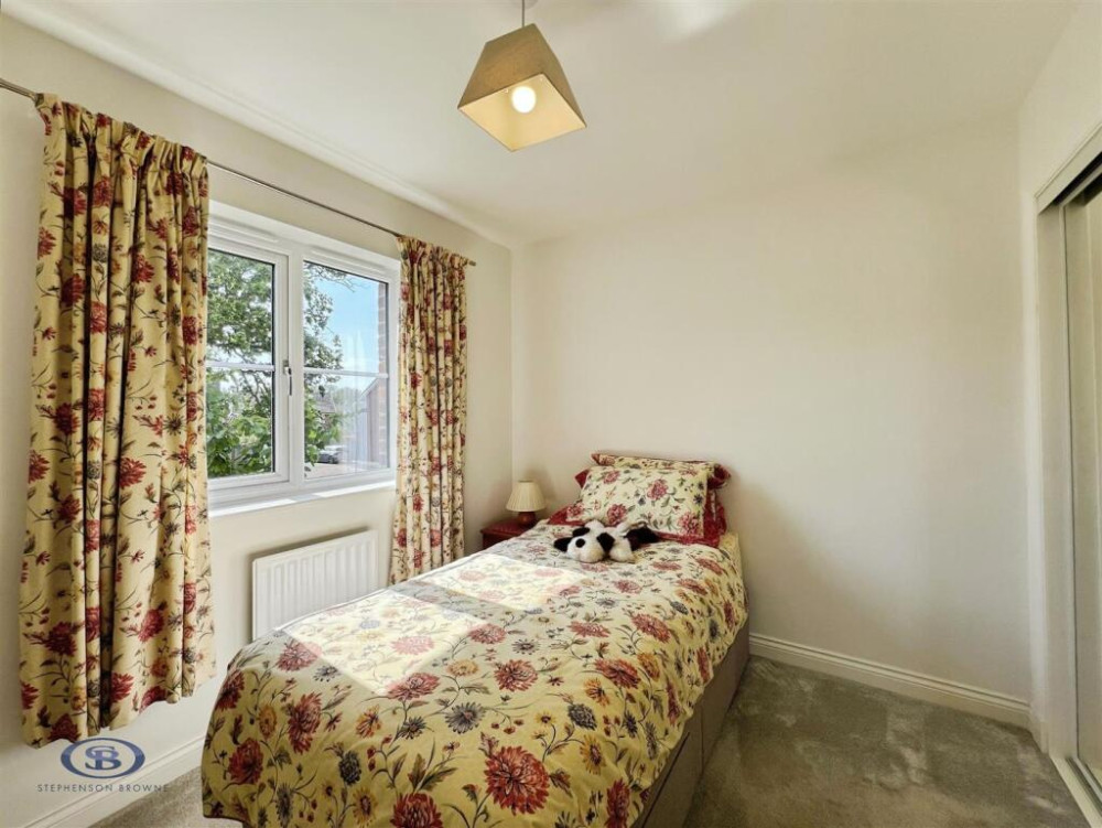 One of four bedrooms (Credit: Stephenson Browne)