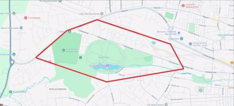 The dispersal order, which began at 10pm on Monday 1 June, will now run until 10pm on Friday 5 June (Photo: Cheshire Police).