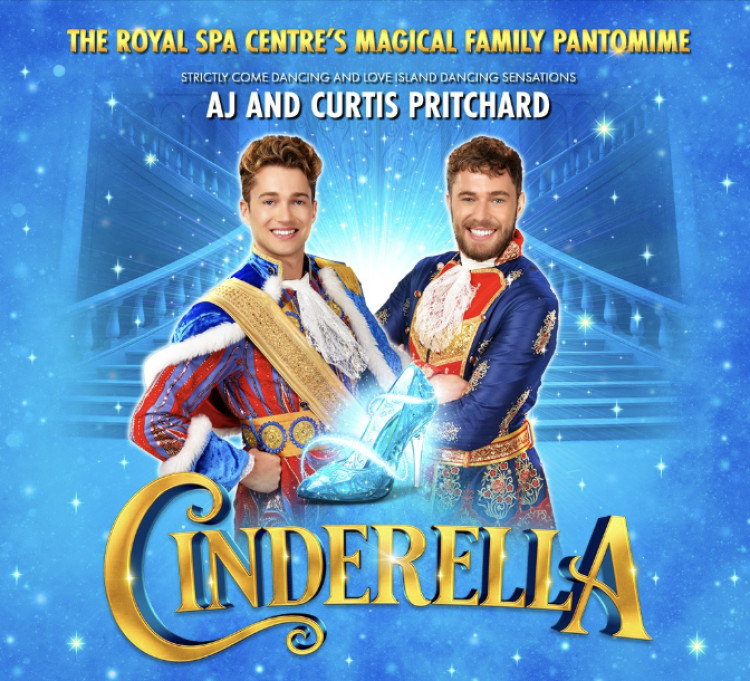 Dancing duo AJ and Curtis Pritchard will star in Leamington's Cinderella panto at the Royal Spa Centre from Friday 4 December 2026 to Sunday 3 January 2027 (image via Royal Spa Centre) 